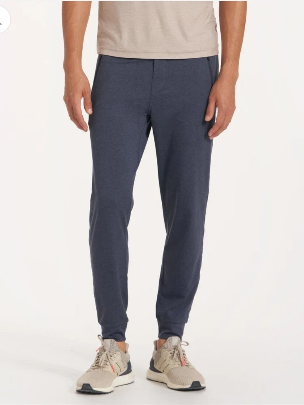 Vuori Ponto Performance Jogger Pants Men's Size Xlarge Blue Comfort Activewear